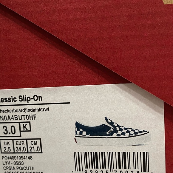 VANS CHECHERBOARD CLASSIC SLIP-ON KIDS - Picture 6 of 6